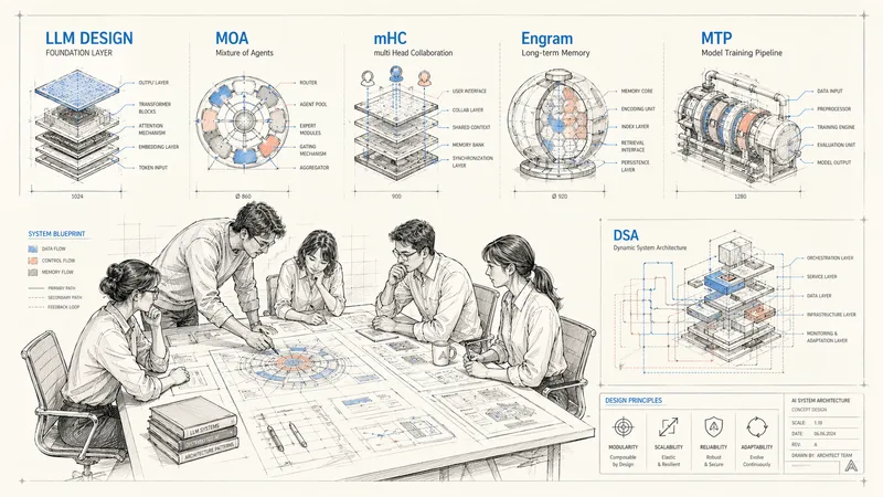 DeepSeek V4 : le labo qui dessine les plans des futurs LLM preview