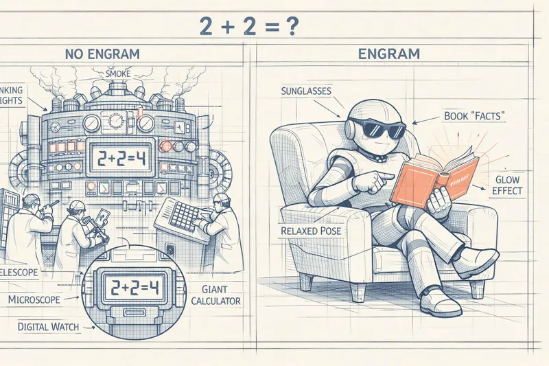 Engram: une proposition de deepseek pour arréter de recalculer des faits simples preview